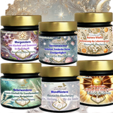 „Räucherset Lichtpfade der Raunächte mit Räuchermischungen und Karten für Rituale“